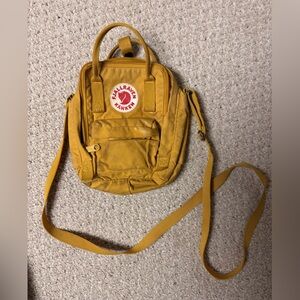 Fjallraven Yellow Mini Backpack